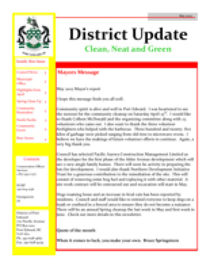 May 2022 District Updatd