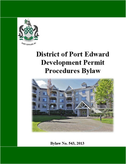 Development Permit Procedures Bylaw (No. 543)